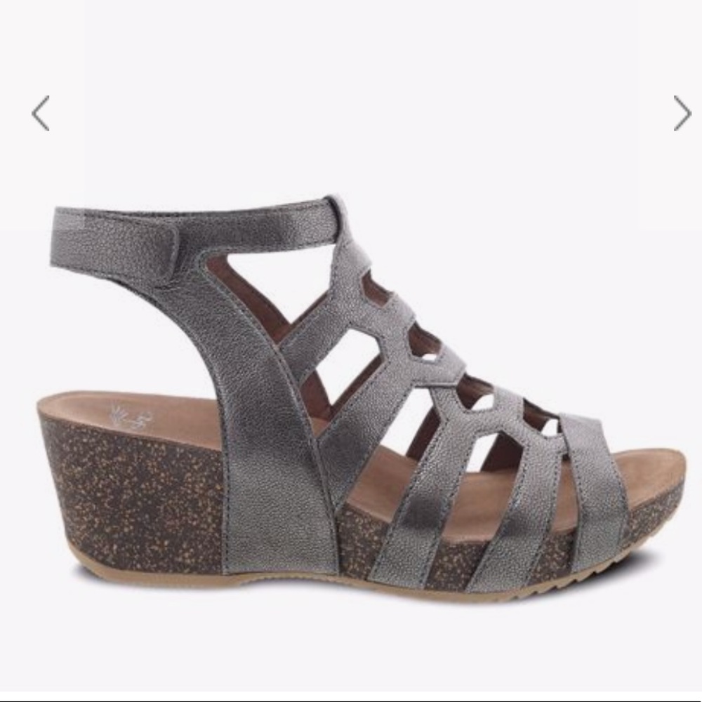 Dansko Selina Nappa Pewter size 42 / 11